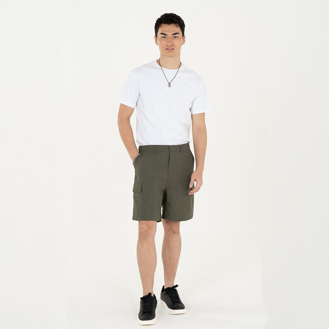 K/Woods Patchline Cargo Shorts - Metro Singapore Departmental Store - Celebrating 69 Years in SG