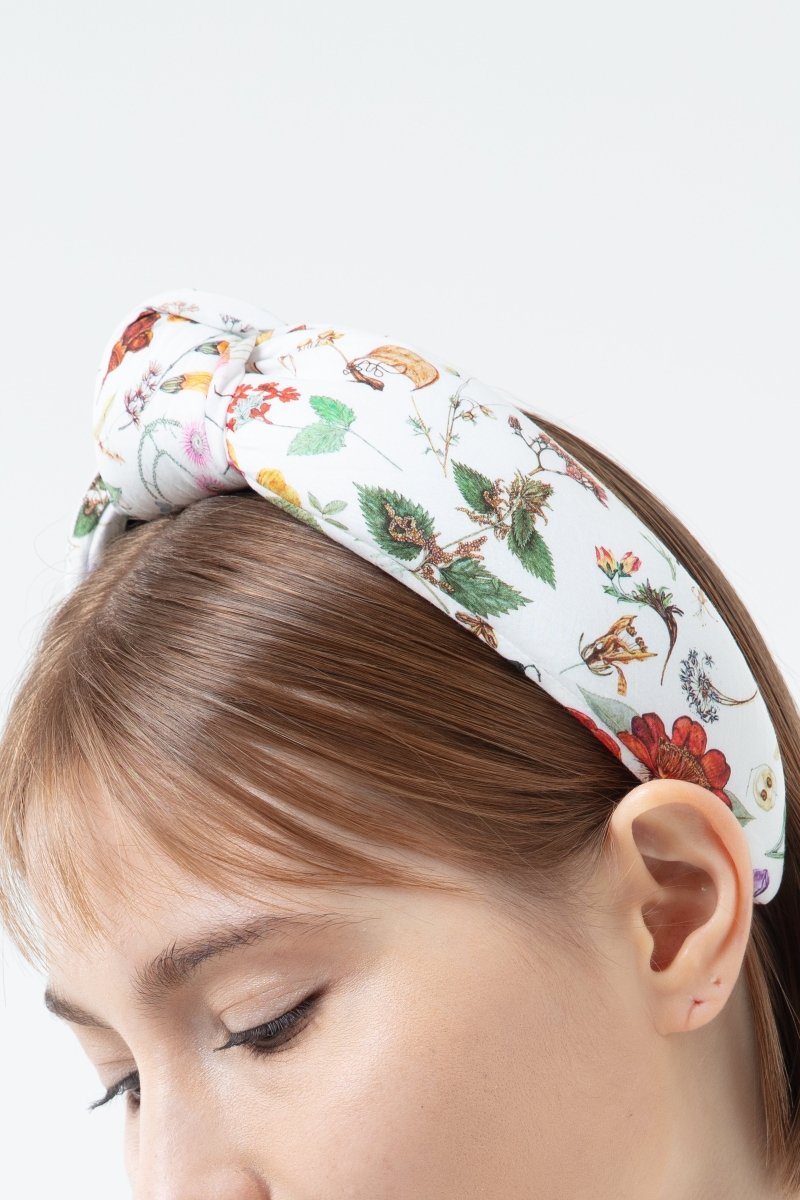 K/Woods Poise Knotted Hairband - Floral Eve - Metro Singapore Departmental Store - Celebrating 69 Years in SG
