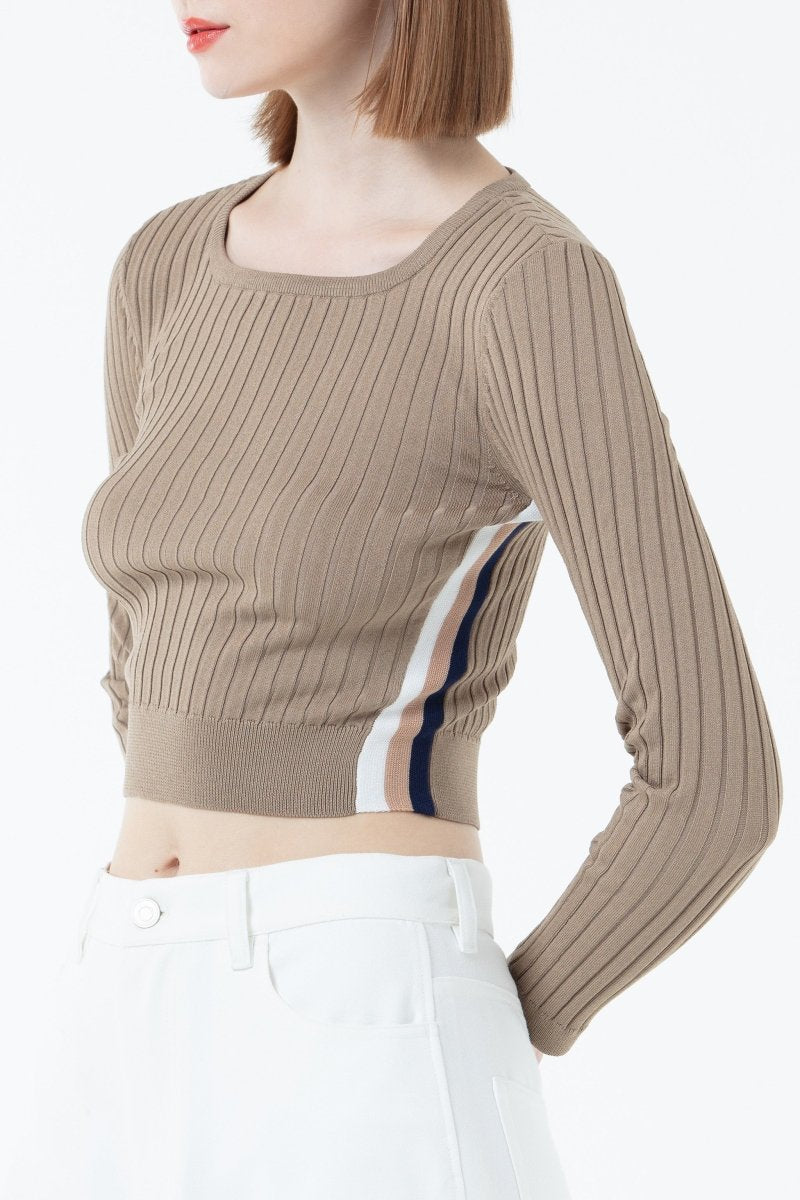 K/Woods Ribbed Cropped Sweater - Metro Singapore Departmental Store - Celebrating 69 Years in SG