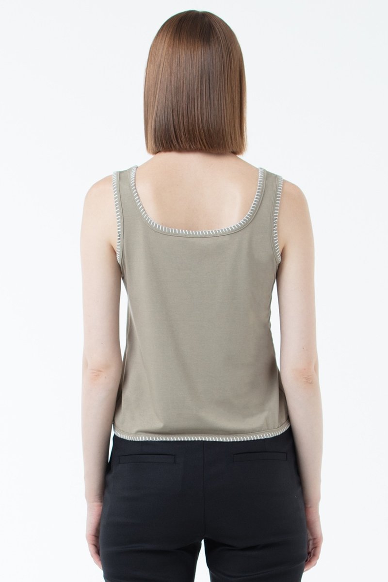 K/Woods Sorona Knit Scoop Tank - Metro Singapore Departmental Store - Celebrating 69 Years in SG