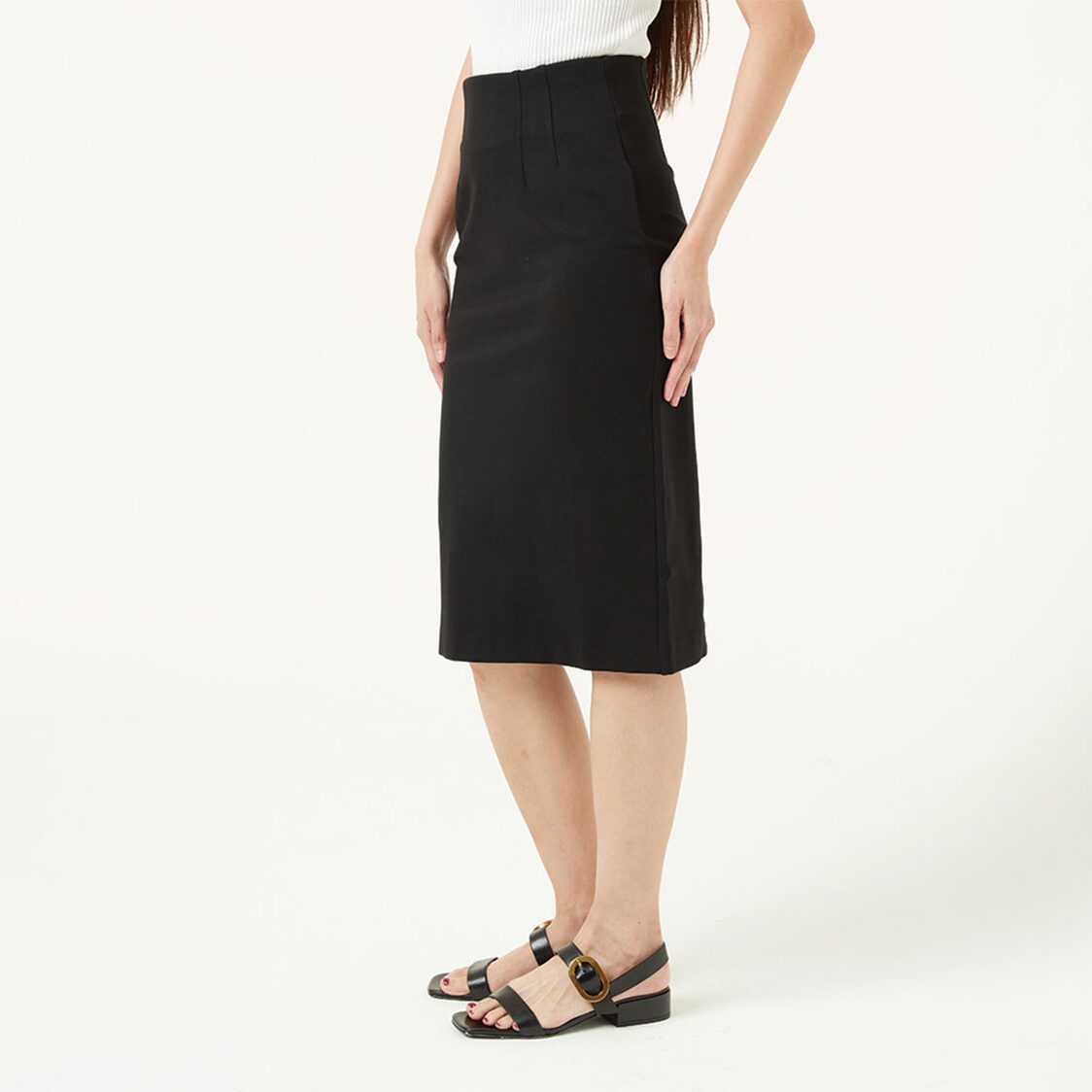K/Woods Tummy Tuck Skirt In Black - Metro Singapore Departmental Store - Celebrating 69 Years in SG