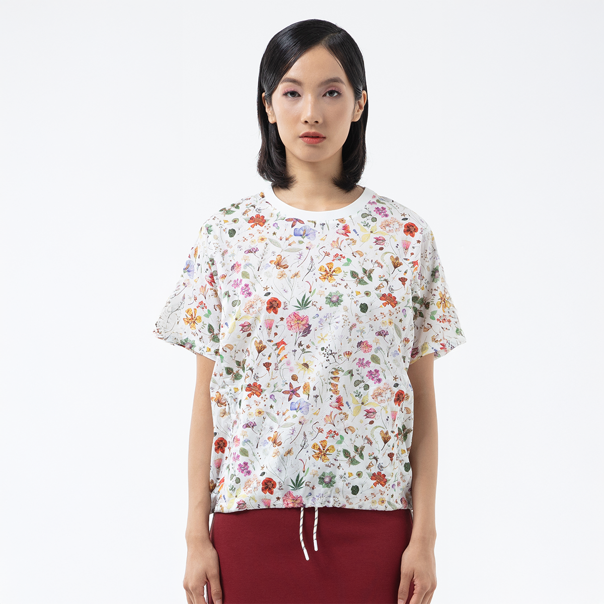 K/Woods Floral Eve Top