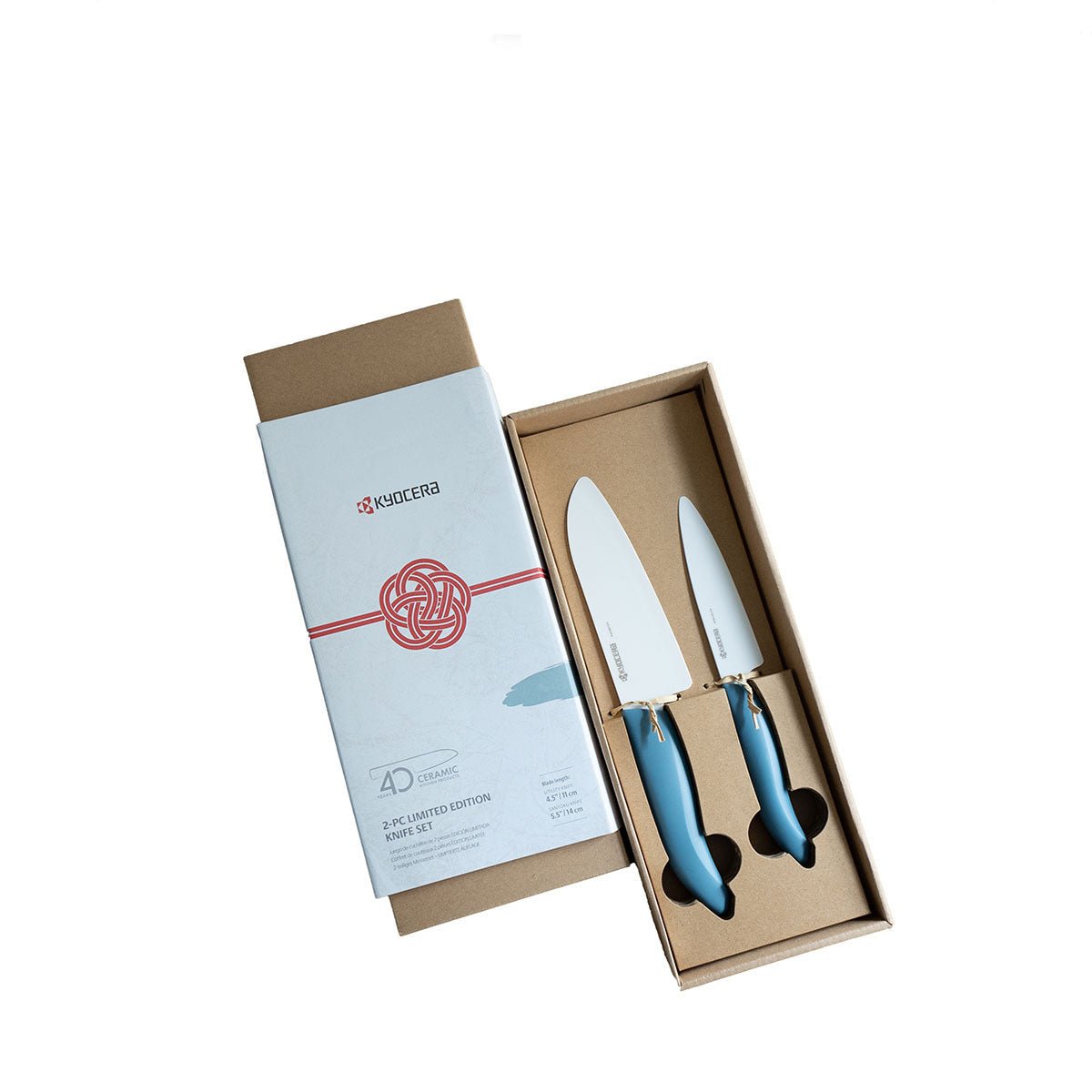 Kyocera 40th Anniversary 2 - pc Knife Set (FK - 2PC - BIO - 40) - Metro Singapore Departmental Store - Celebrating 69 Years in SG