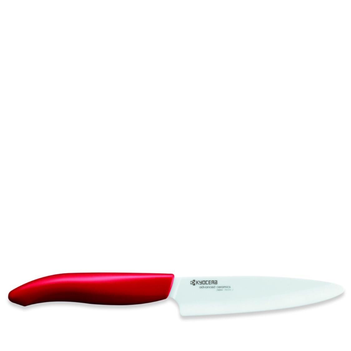 Kyocera 4.5" Advanced Ceramics Utility Knife FK - 110 WH - RD – Red - Metro Singapore Departmental Store - Celebrating 69 Years in SG