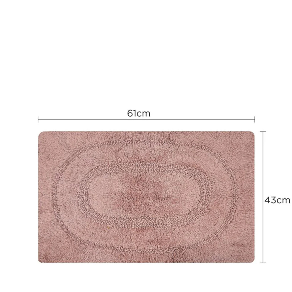 Charles Millen Signature Collection Mie Cotton Tufted Reversible Mat