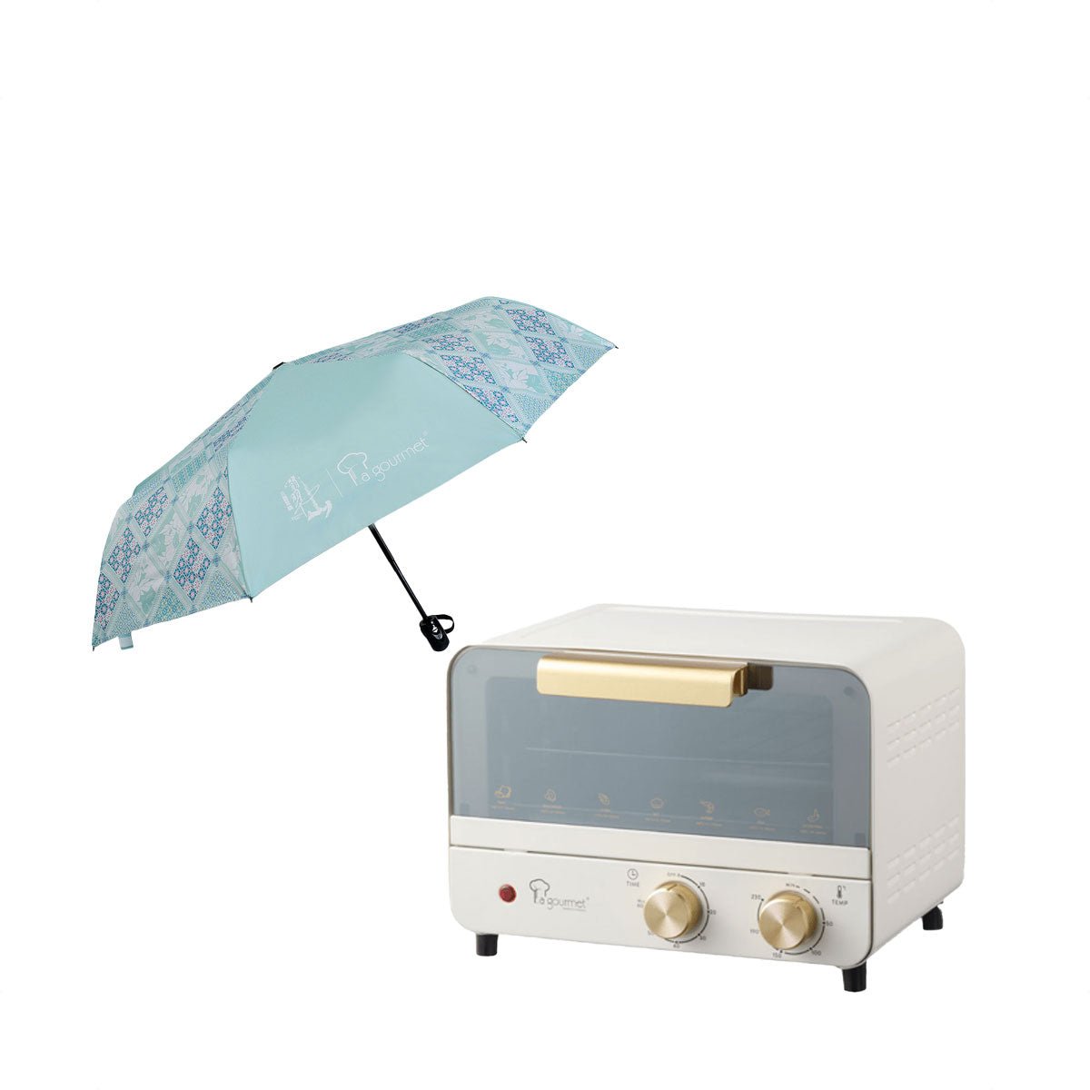 La Gourmet 12L Toaster Oven + Free Emerald Hill Col Umbrella (LGELOV400888+LGEHC425102) - Metro Singapore Departmental Store - Celebrating 69 Years in SG