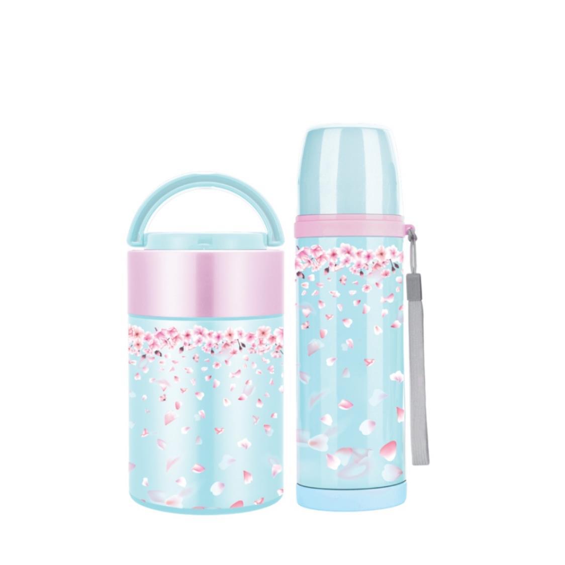 La Gourmet Blossom Cooking Pot 0.75L + Blossom Flask 0.5L - Metro Singapore Departmental Store - Celebrating 69 Years in SG