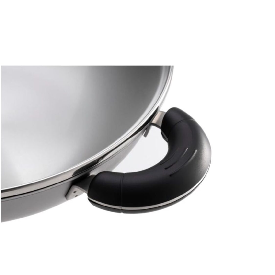 La Gourmet Elite 32cm 5 - ply Stainless Steel Wok LGWK090003 - Metro Singapore Departmental Store - Celebrating 69 Years in SG