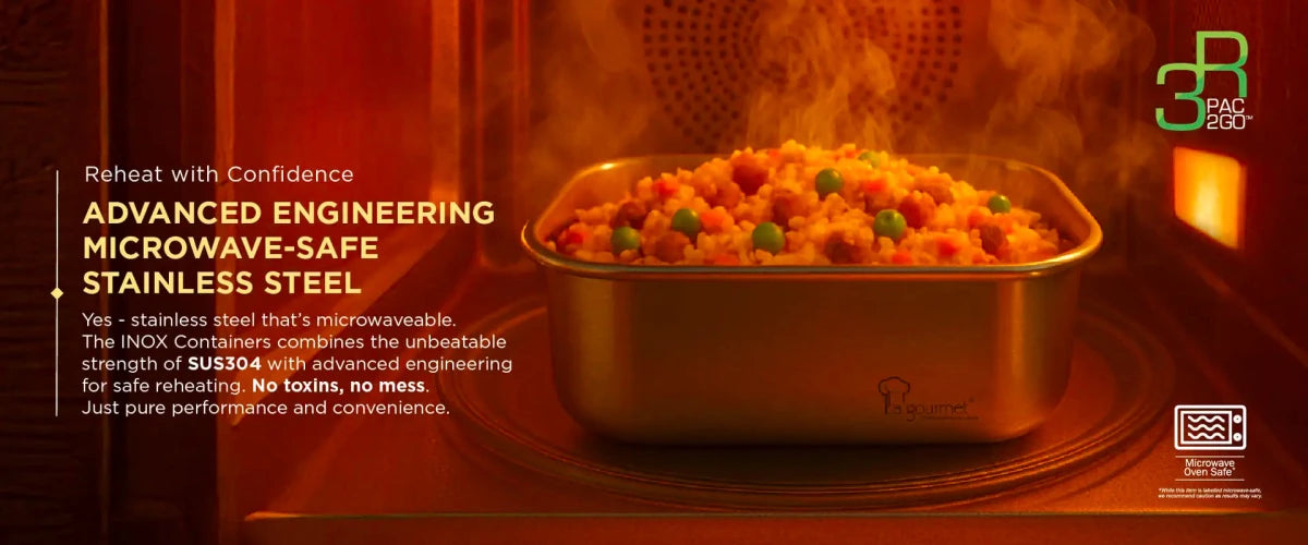 La Gourmet Inox Stainless Steel Container - Metro Singapore Departmental Store - Celebrating 69 Years in SG