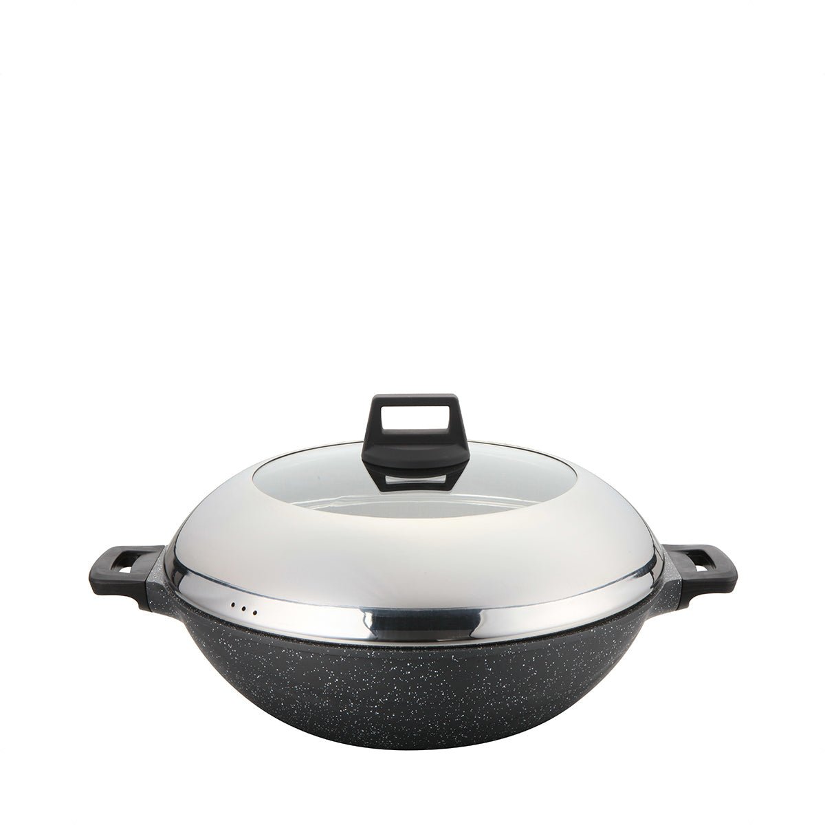 La Gourmet Shogun 36cm Wok With Semi Glass Lid - Metro Singapore Departmental Store - Celebrating 69 Years in SG