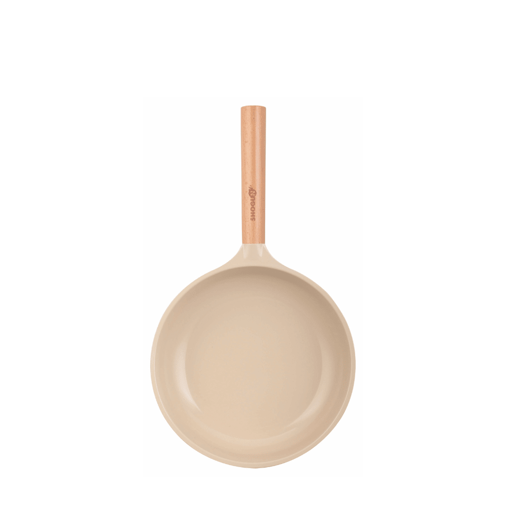La Gourmet Shogun Ivory Ceramic 24cm Frypan LGSNIY422446 - Metro Singapore Departmental Store - Celebrating 69 Years in SG