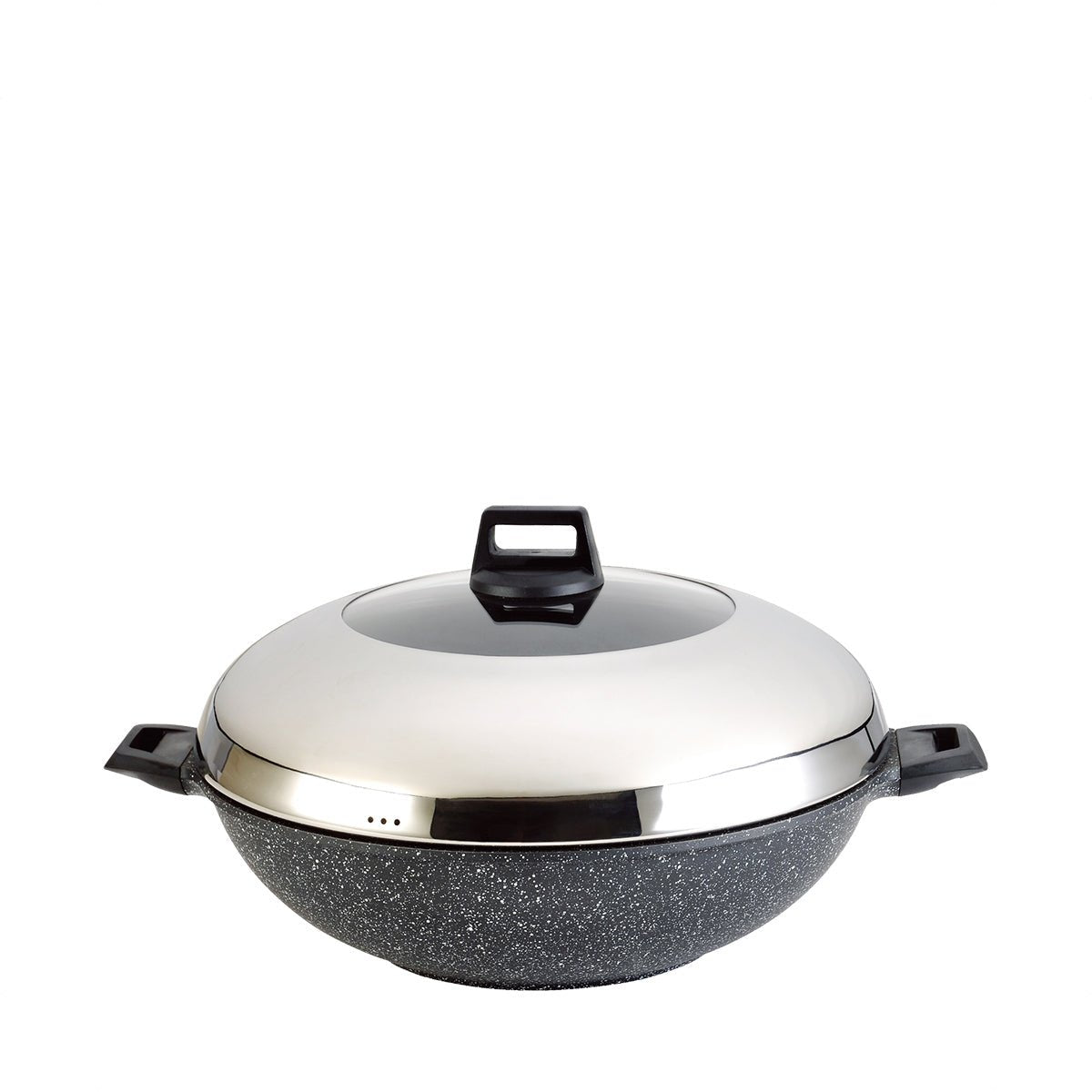 La Gourmet Shogun Senjo 40cm Marble Wok (LGSO347718P) - Metro Singapore Departmental Store - Celebrating 69 Years in SG