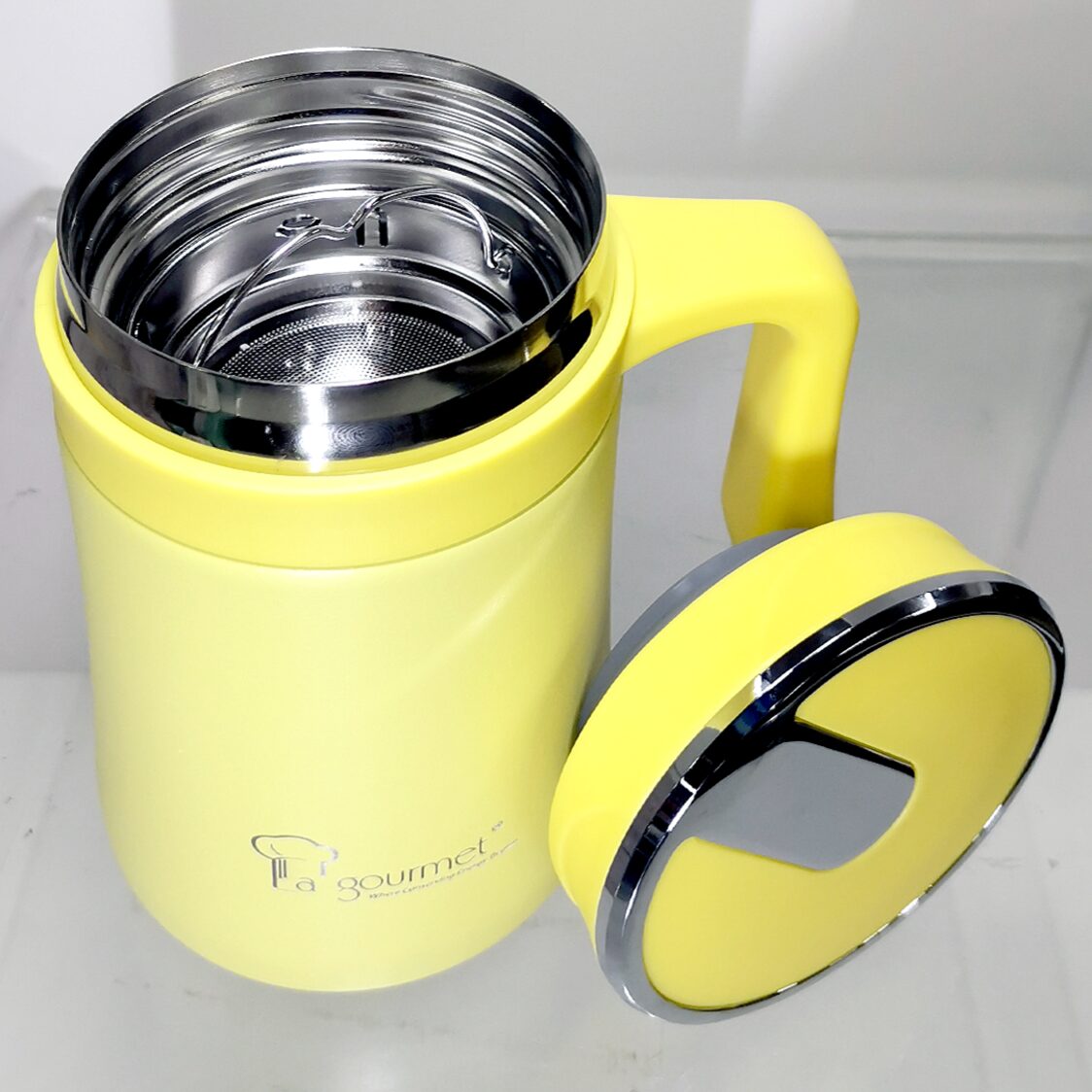 La Gourmet Spring 0.5L Thermal Mug With Strainer - Metro Singapore Departmental Store - Celebrating 69 Years in SG