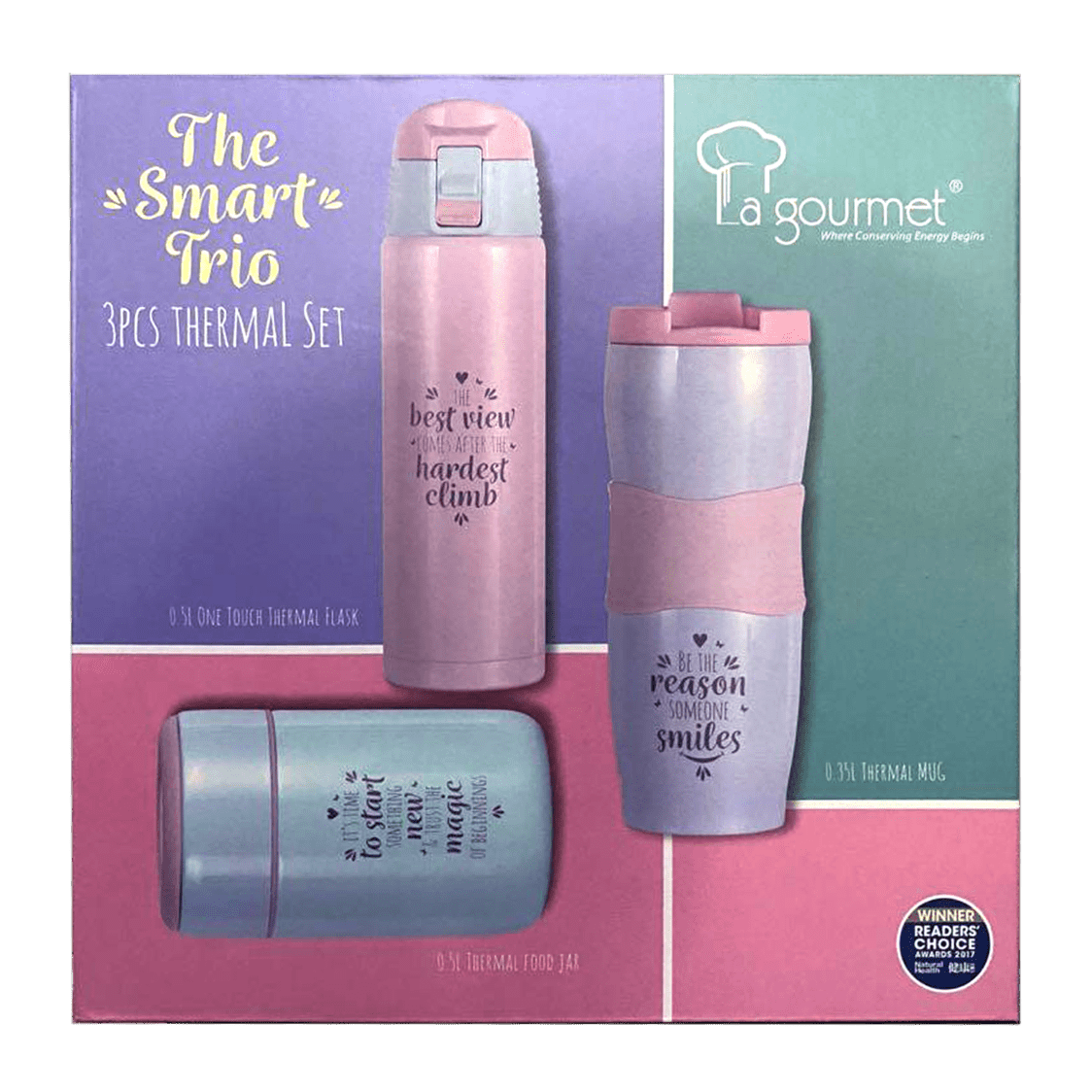 La Gourmet The Smart Trio 3pcs Thermal Set LGTS355362 - Metro Singapore Departmental Store - Celebrating 69 Years in SG