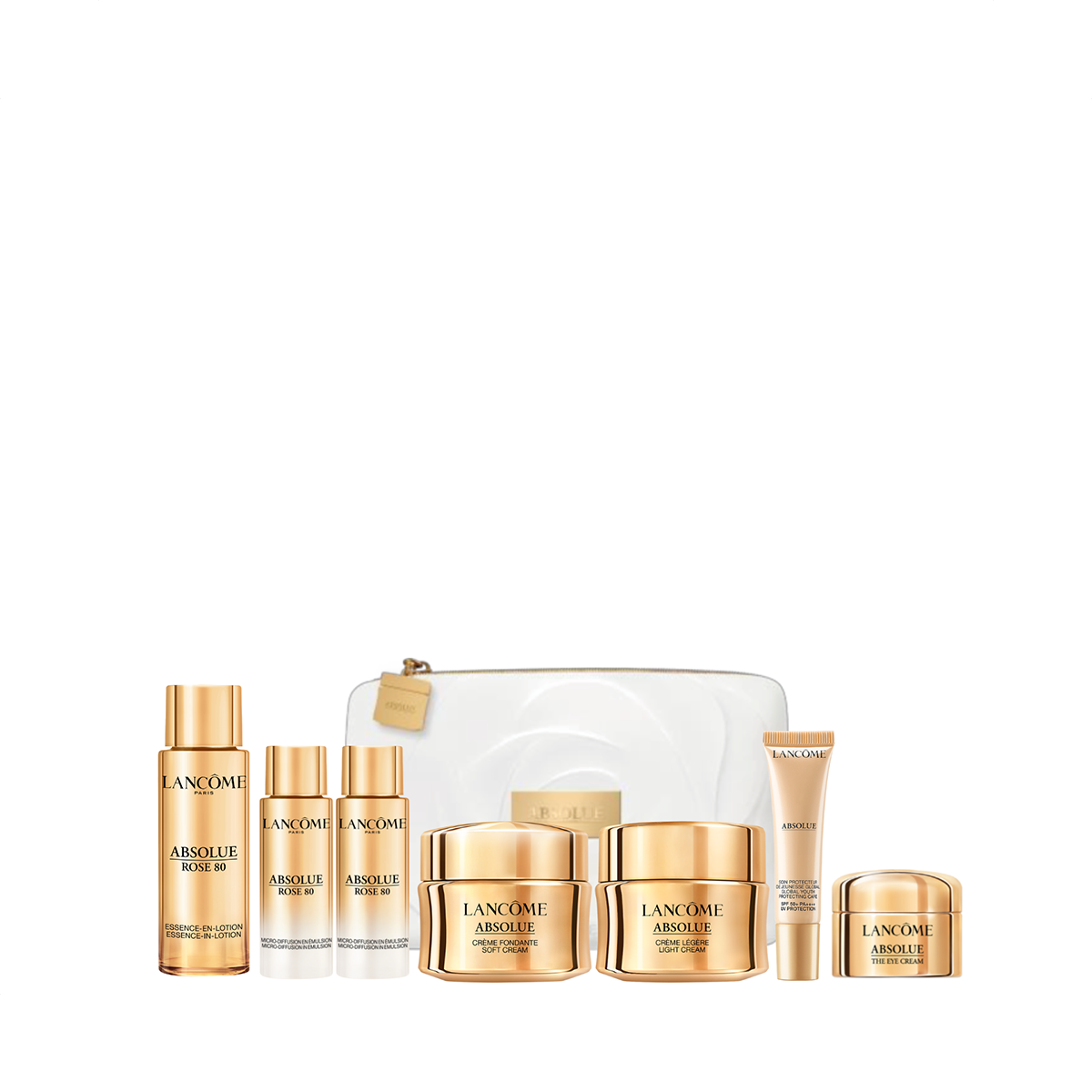 Receive an 8pc gift worth $566 with $600 nett spend on Lancome Absolue (Gift with Purchase)