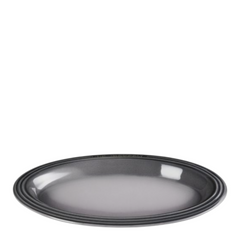 Le Creuset Leger Oval Plate 25cm - Flint - Metro Singapore Departmental Store - Celebrating 69 Years in SG