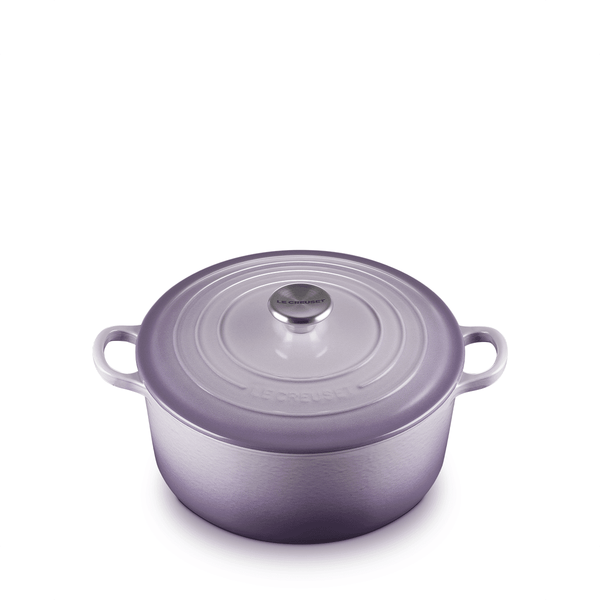 Le Creuset Round French Oven 24cm Blue Bell Purple - Metro Singapore Departmental Store - Celebrating 69 Years in SG