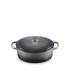 Le Creuset SIG Oval French Oven 29cm - Flint - Metro Singapore Departmental Store - Celebrating 69 Years in SG