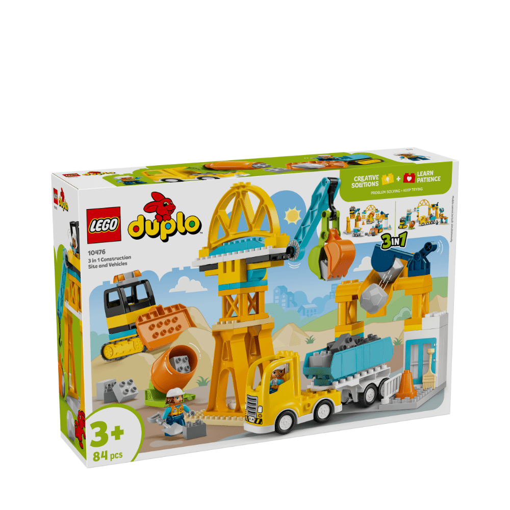 Lego 3 in 1 Construction Site and Vehicles 10476 - Metro Singapore Departmental Store - Celebrating 69 Years in SG