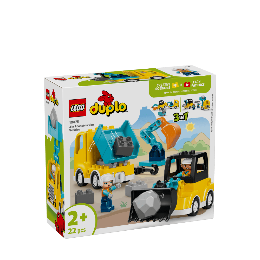 Lego 3 in 1 Construction Vehicles 10475 - Metro Singapore Departmental Store - Celebrating 69 Years in SG