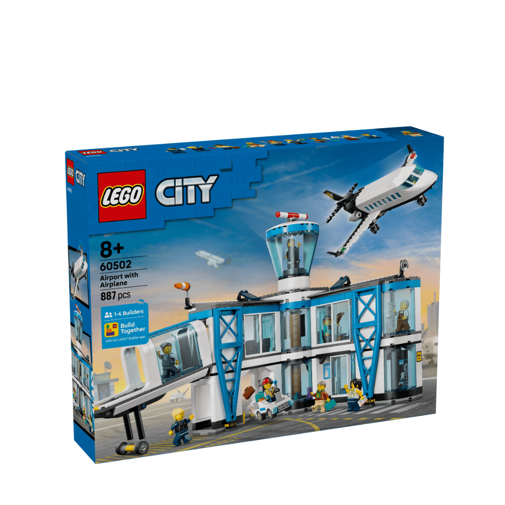 Lego Airport with Airplane 60502 - Metro Singapore Departmental Store - Celebrating 69 Years in SG