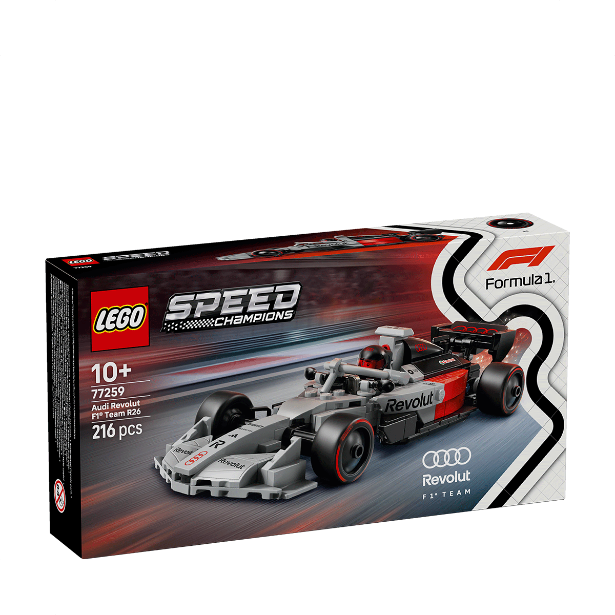 Lego Audi Revolut F1® Team R26 Race Car 77259 - Metro Singapore Departmental Store - Celebrating 69 Years in SG
