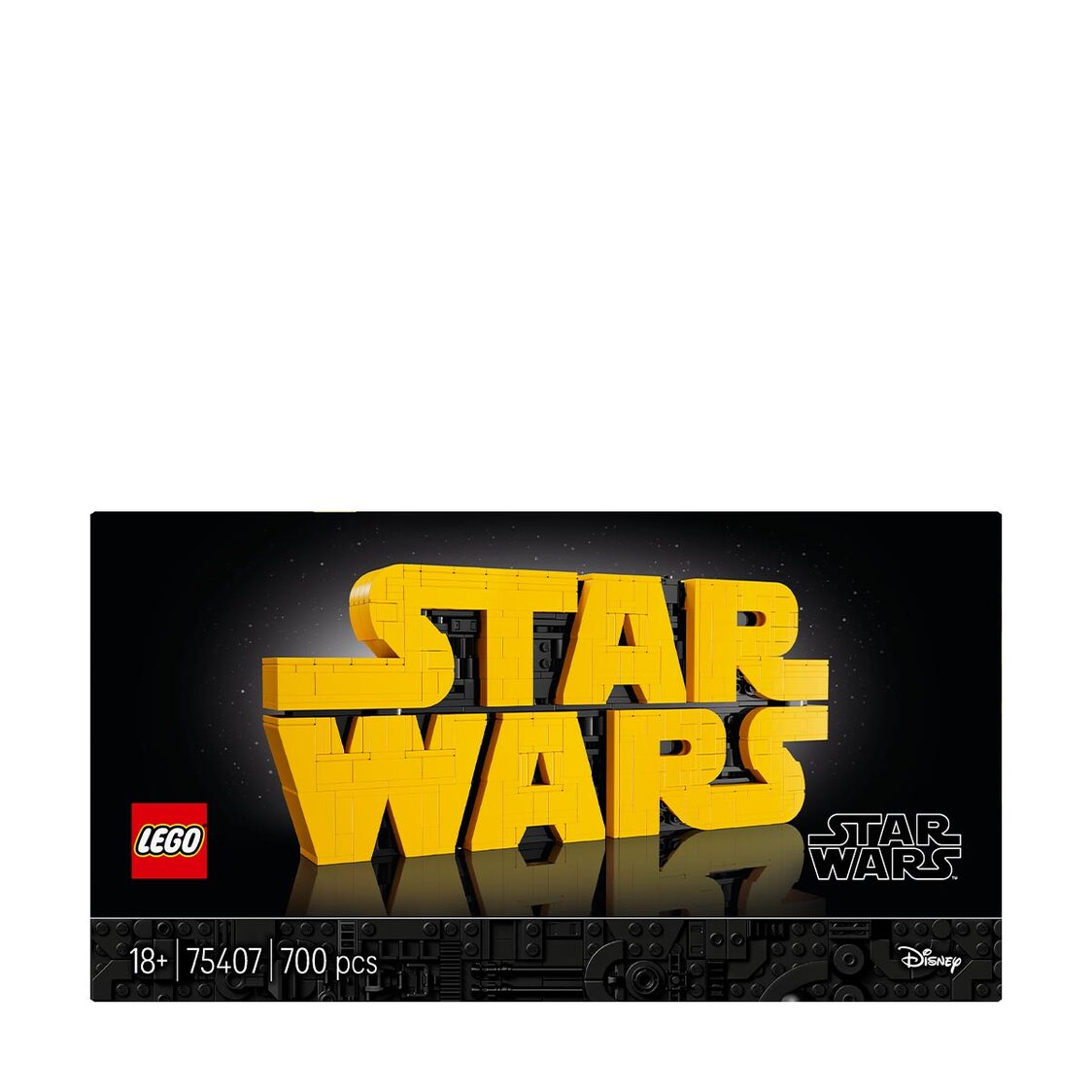 Lego Brick - Built Star Wars™ Logo 75407 - Metro Singapore Departmental Store - Celebrating 69 Years in SG