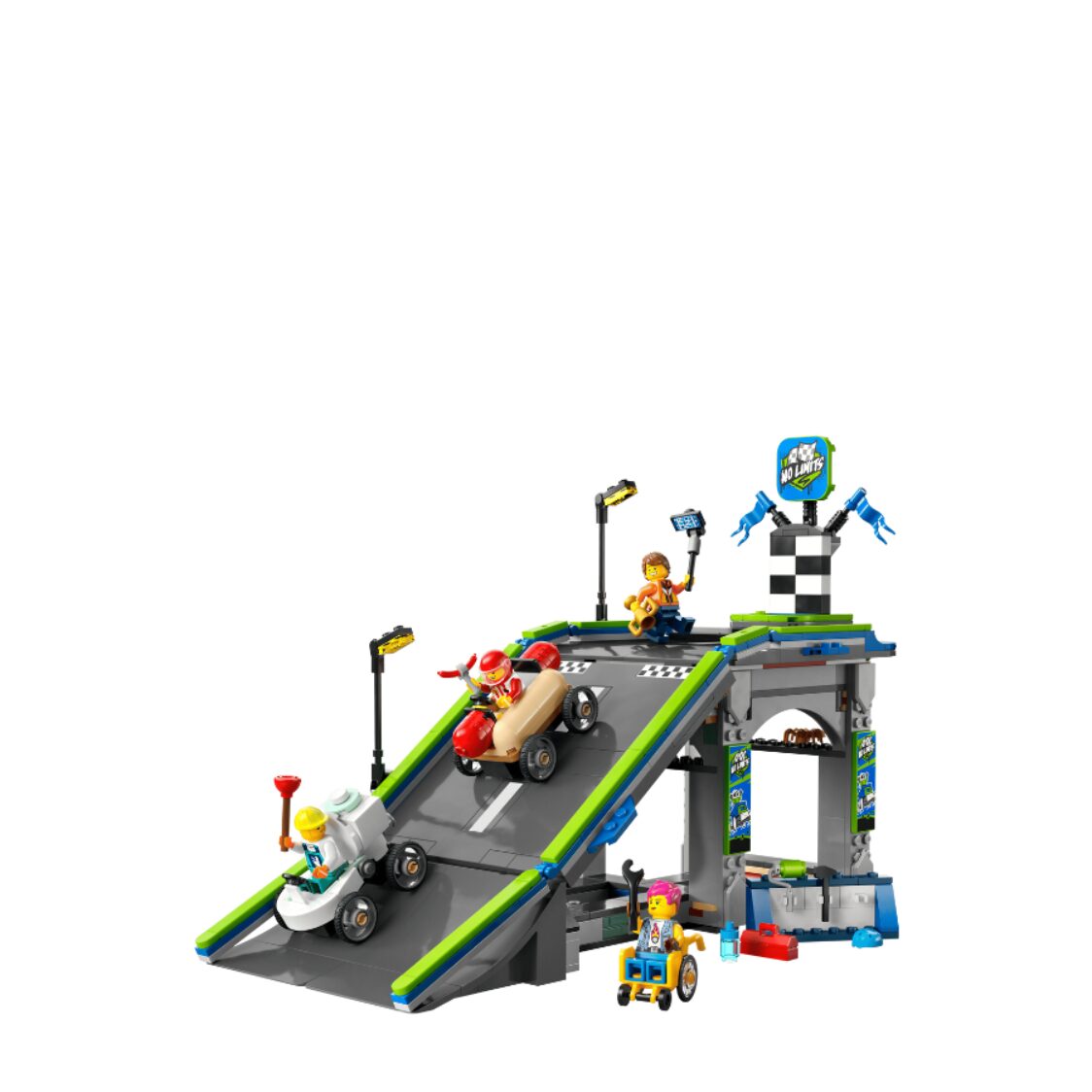 Lego City No Limits: Race Car Ramp Track 60460 - Metro Singapore Departmental Store - Celebrating 69 Years in SG
