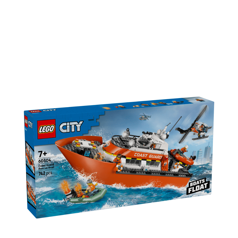 Lego Coast Guard Rescue Boat & Helicopter 60504 - Metro Singapore Departmental Store - Celebrating 69 Years in SG