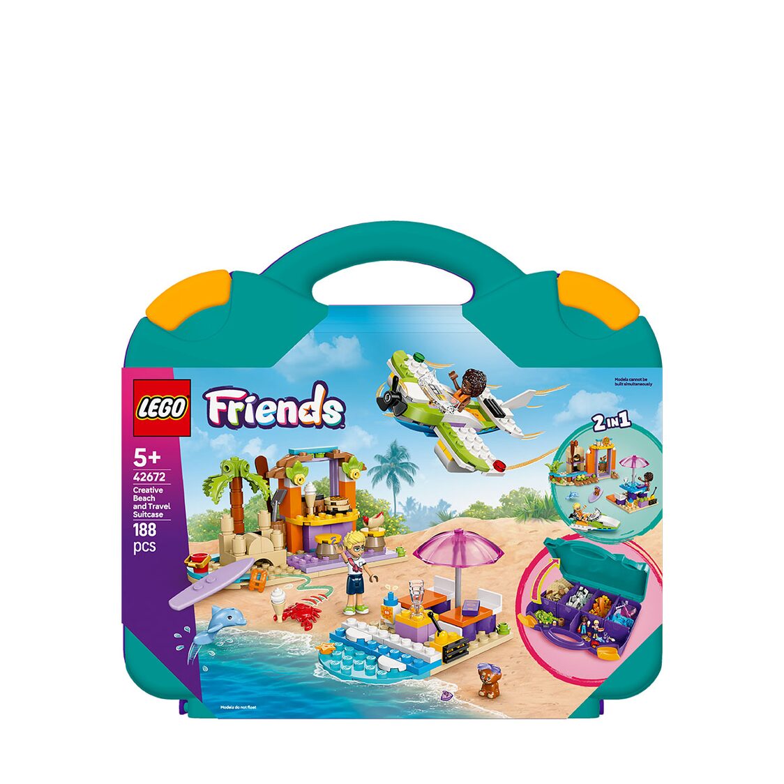 Lego Creative Beach and Travel Suitcase 42672 - Metro Singapore Departmental Store - Celebrating 69 Years in SG