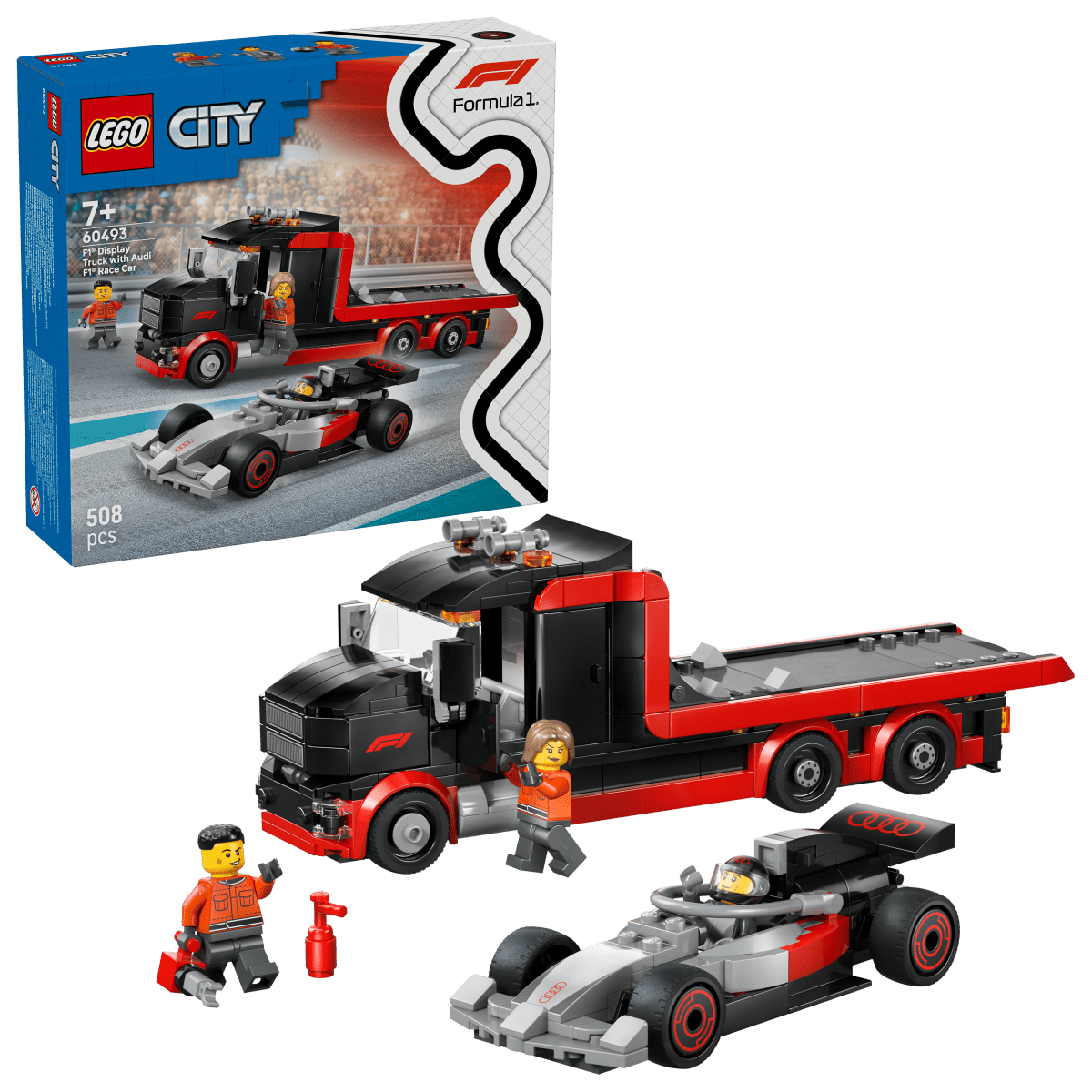 Lego F1® Display Truck with Audi F1® Race Car 60493 - Metro Singapore Departmental Store - Celebrating 69 Years in SG