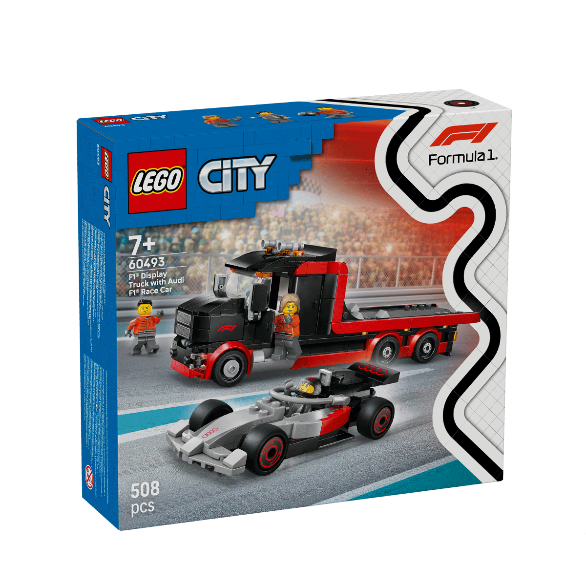 Lego F1® Display Truck with Audi F1® Race Car 60493 - Metro Singapore Departmental Store - Celebrating 69 Years in SG