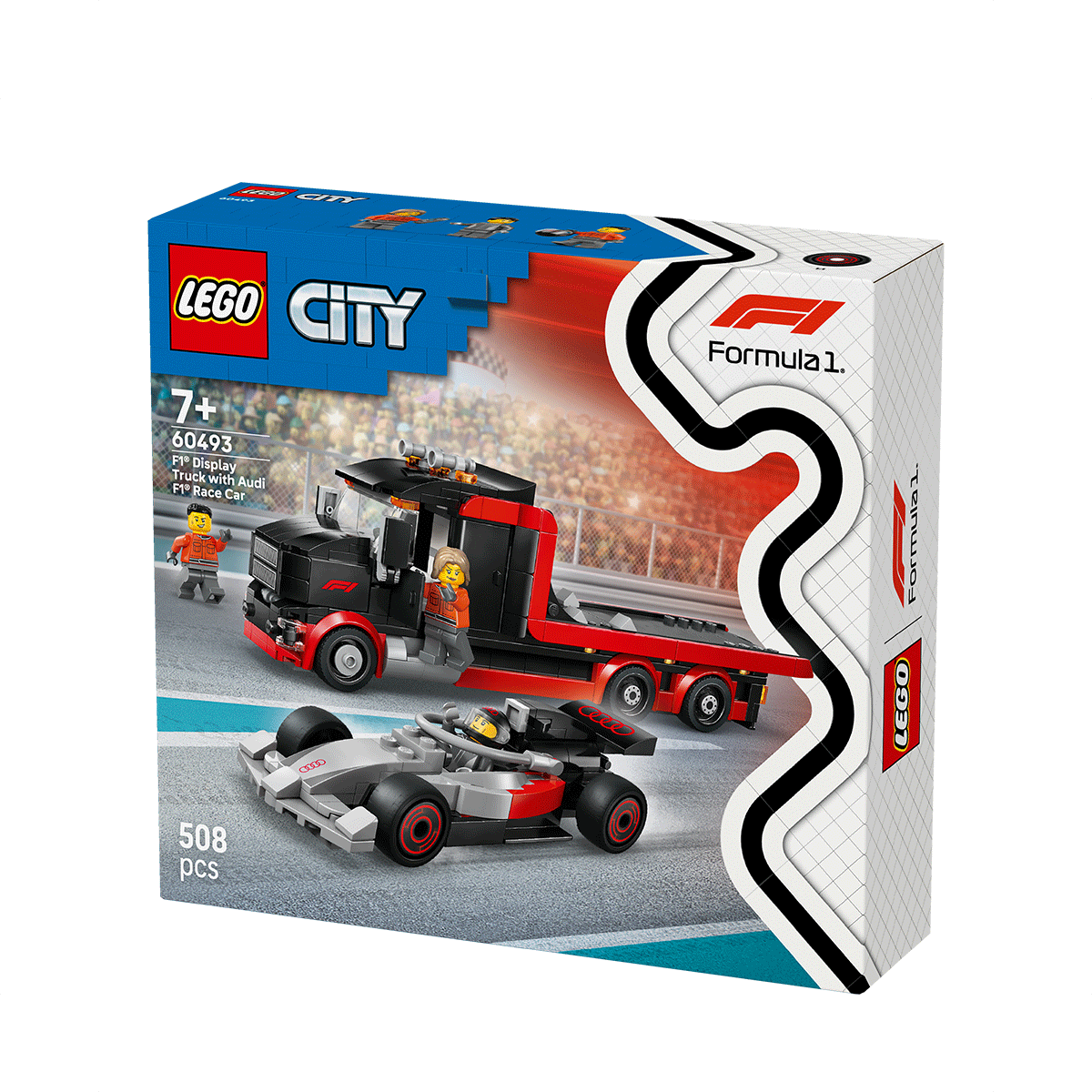 Lego F1® Display Truck with Audi F1® Race Car 60493 - Metro Singapore Departmental Store - Celebrating 69 Years in SG