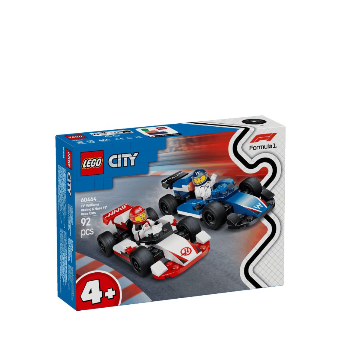 Lego F1® Williams Racing & Haas F1® Race Cars 60464 - Metro Singapore Departmental Store - Celebrating 69 Years in SG