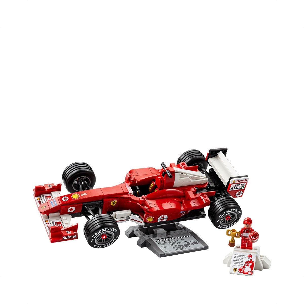 Lego Ferrari F2004 & Michael Schumacher 11375 - Metro Singapore Departmental Store - Celebrating 69 Years in SG