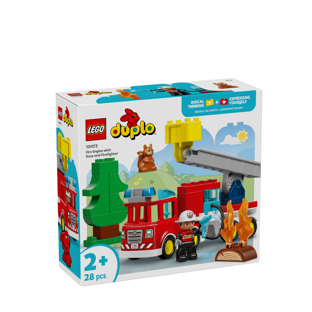 Lego Fire Truck with Hose and Firefighter 10473 - Metro Singapore Departmental Store - Celebrating 69 Years in SG