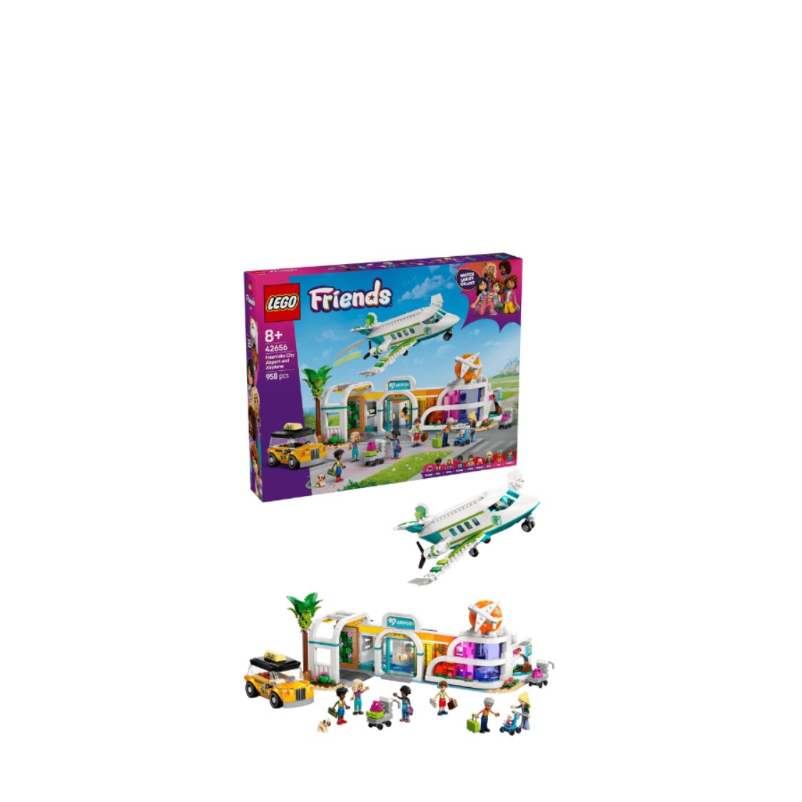 Lego Heartlake City Airport and Airplane 42656 - Metro Singapore Departmental Store - Celebrating 69 Years in SG