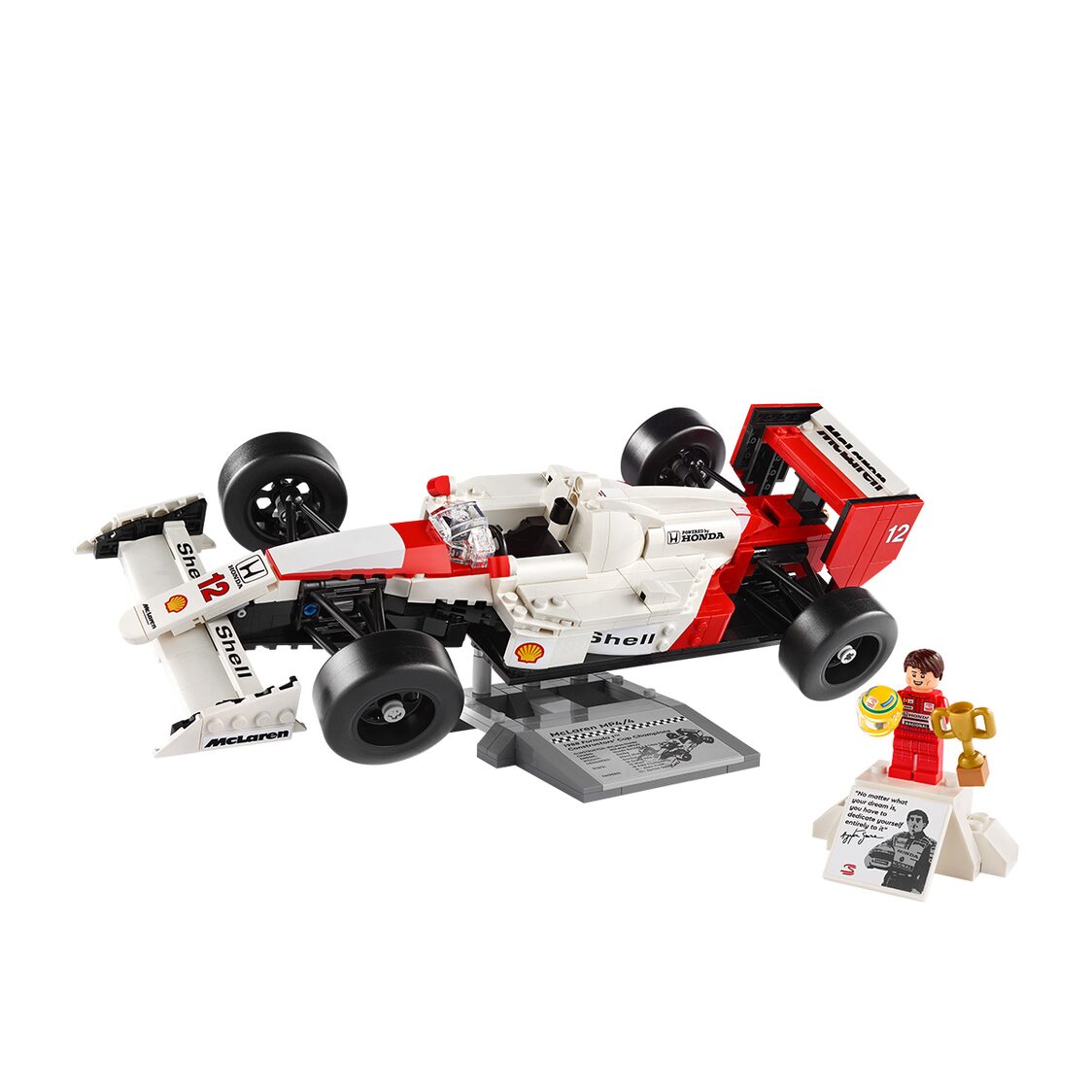 Lego Icons McLaren MP4/4 & Ayrton Senna 10330 - Metro Singapore Departmental Store - Celebrating 69 Years in SG