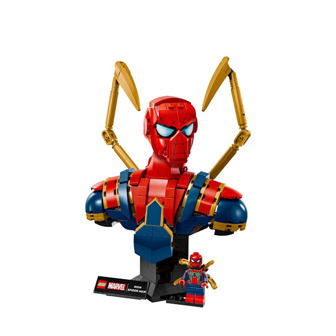 Lego Iron Spider - Man Bust 76326 - Metro Singapore Departmental Store - Celebrating 69 Years in SG