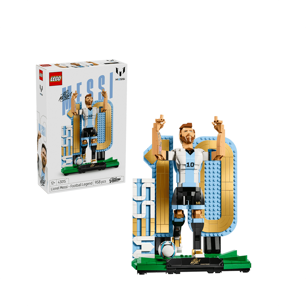 Lego Lionel Messi – Soccer Legend 43015 - Metro Singapore Departmental Store - Celebrating 69 Years in SG