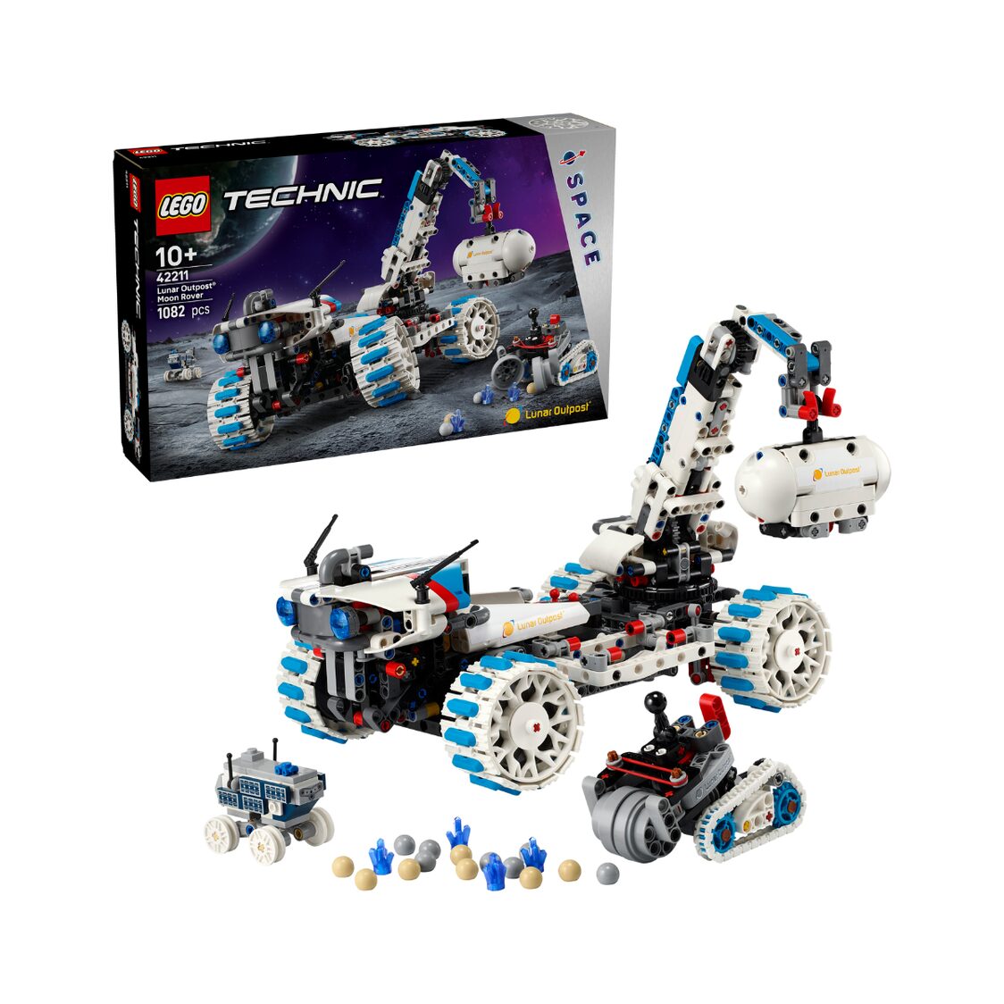 Lego Lunar Outpost® Moon Rover Space Vehicle 42211 - Metro Singapore Departmental Store - Celebrating 69 Years in SG