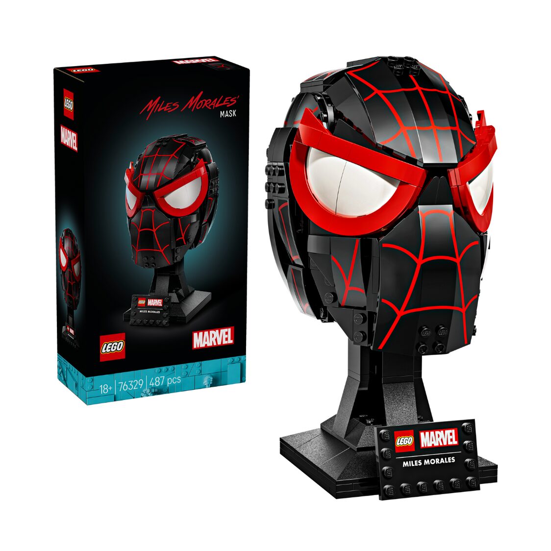 Lego Miles Morales' Mask 76329 - Metro Singapore Departmental Store - Celebrating 69 Years in SG