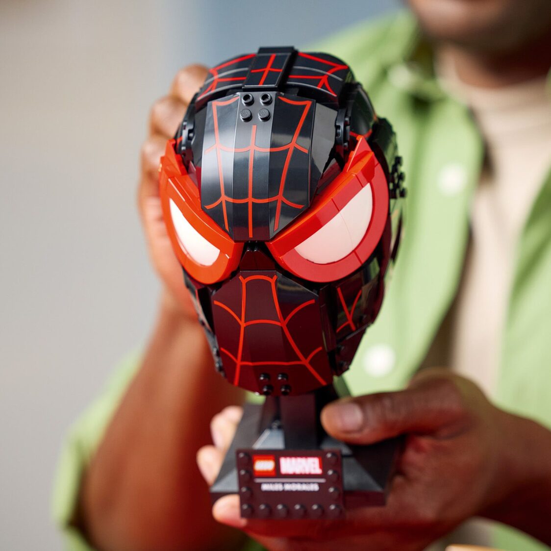 Lego Miles Morales' Mask 76329 - Metro Singapore Departmental Store - Celebrating 69 Years in SG