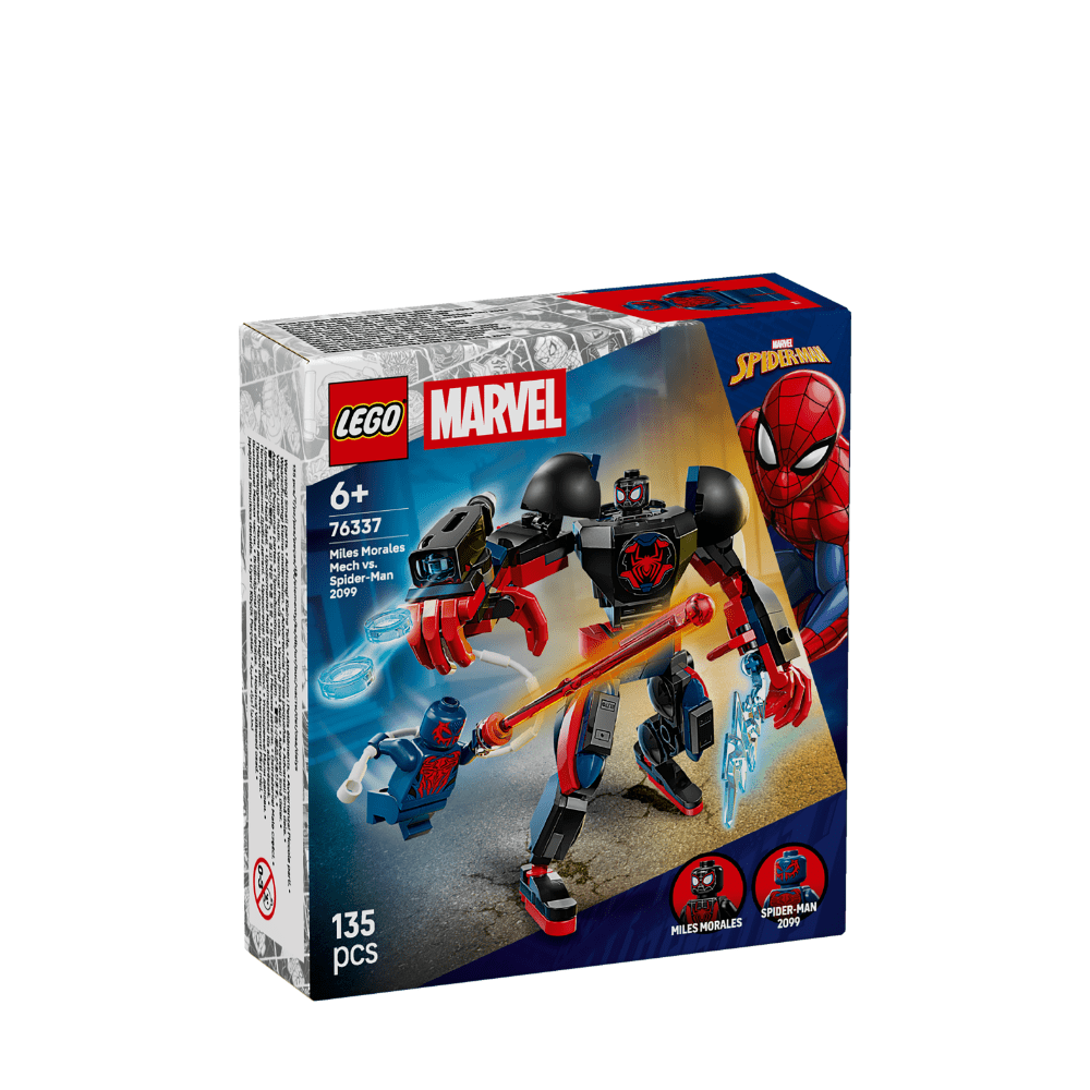Lego Miles Morales Mech vs. Spider - Man 2099 76337 - Metro Singapore Departmental Store - Celebrating 69 Years in SG