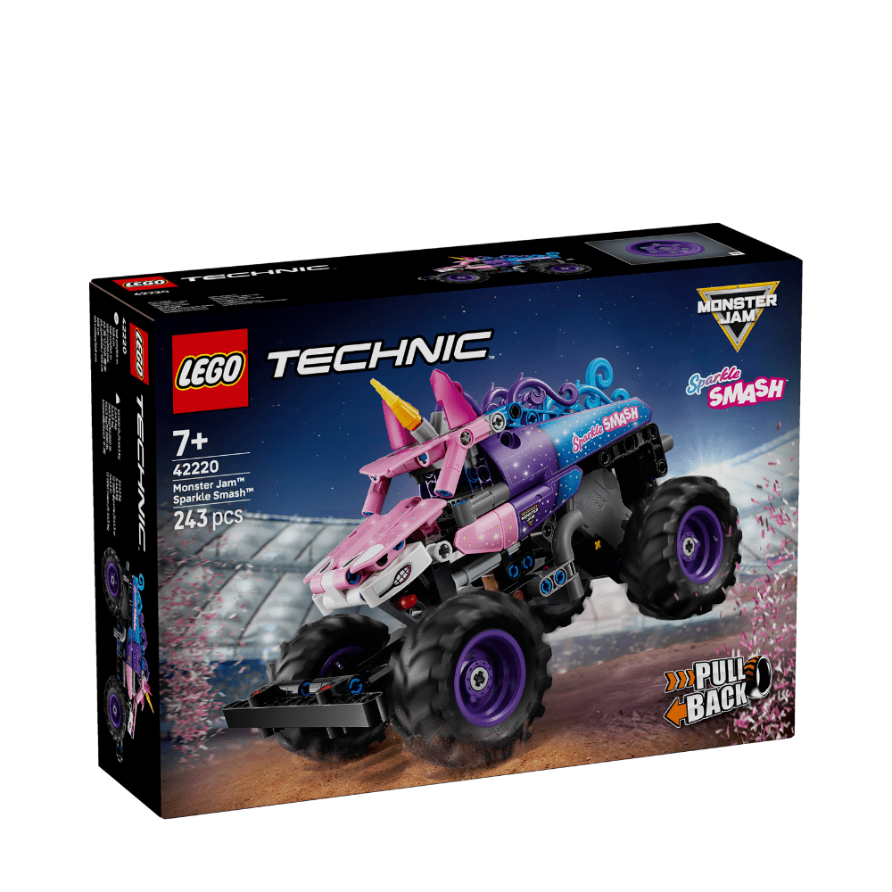 Lego Monster Jam™ Sparkle Smash™ Pull - Back 42220 - Metro Singapore Departmental Store - Celebrating 69 Years in SG