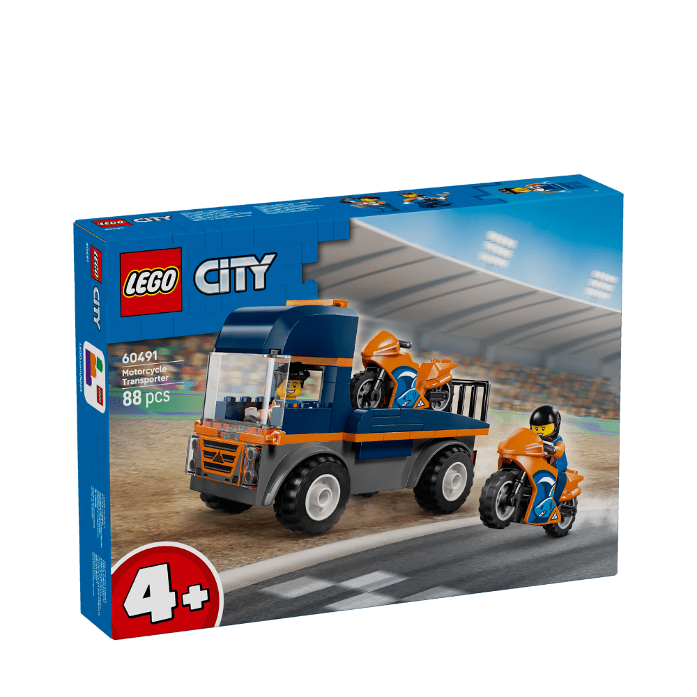Lego Motorcycle Transporter 60491 - Metro Singapore Departmental Store - Celebrating 69 Years in SG