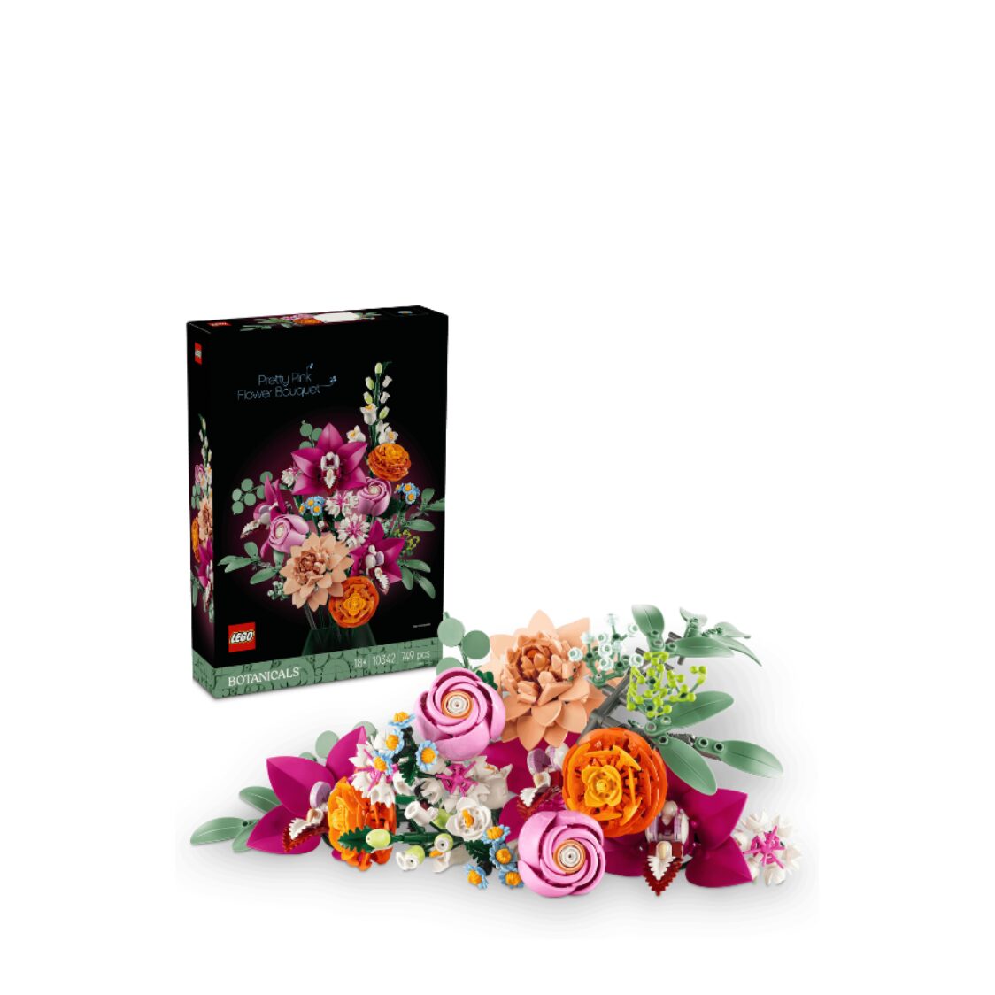 Lego Pretty Pink Flower Bouquet 10342 - Metro Singapore Departmental Store - Celebrating 69 Years in SG