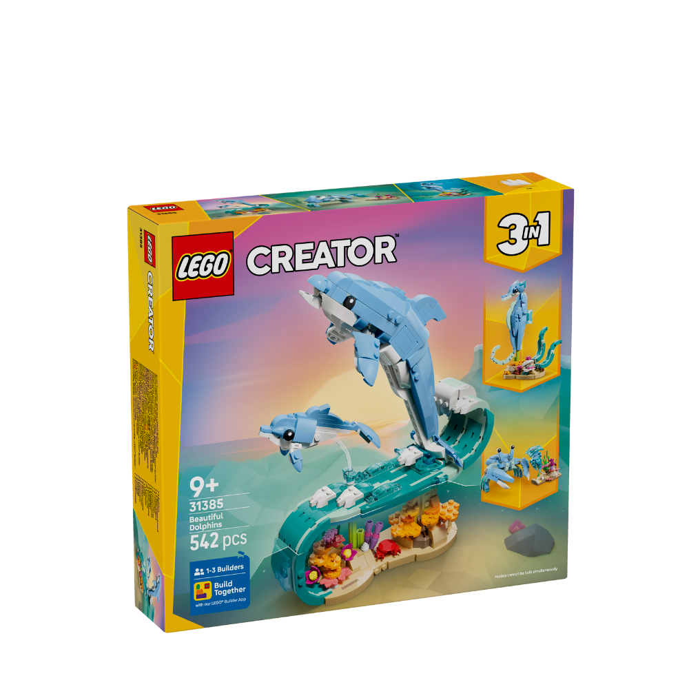 Lego Sea Animals: Beautiful Dolphins 31385 - Metro Singapore Departmental Store - Celebrating 69 Years in SG