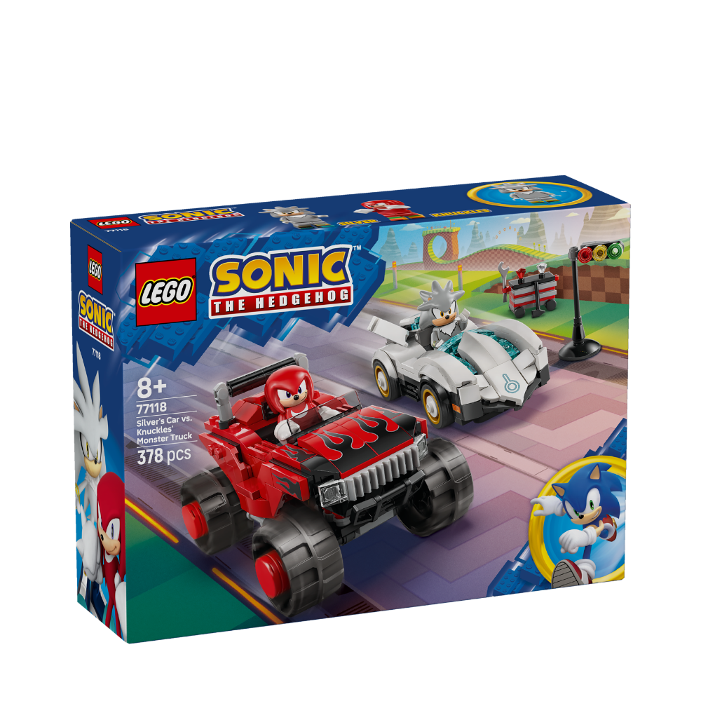 Lego Silver's Car vs. Knuckles' Monster Truck 77118 - Metro Singapore Departmental Store - Celebrating 69 Years in SG