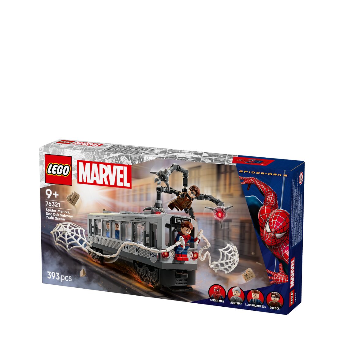 Lego Spider - Man vs. Doc Ock Subway Train Scene 76321 - Metro Singapore Departmental Store - Celebrating 69 Years in SG